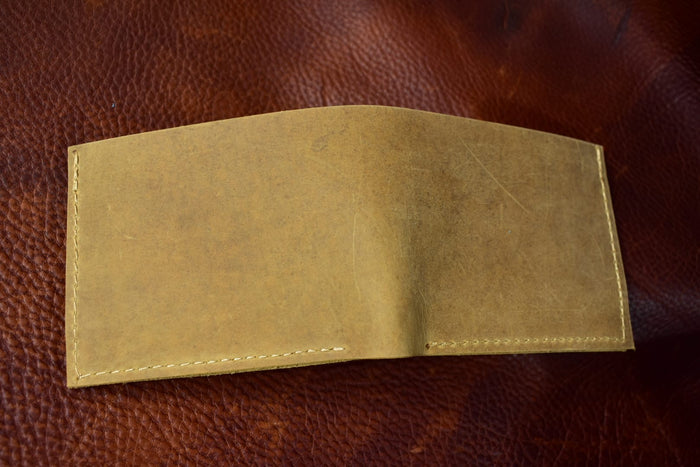 Simple Bifold Wallet - Light Brown
