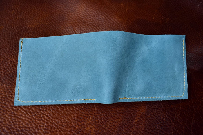 Simple Bifold Wallet - Sky Blue