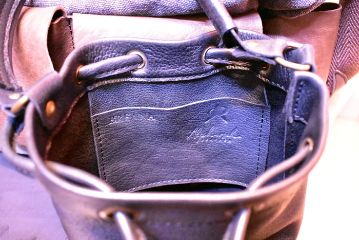 The Small Black Bucket Bag