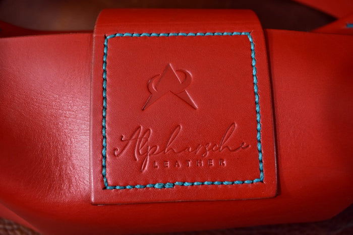 Small Red Leather Crossbody