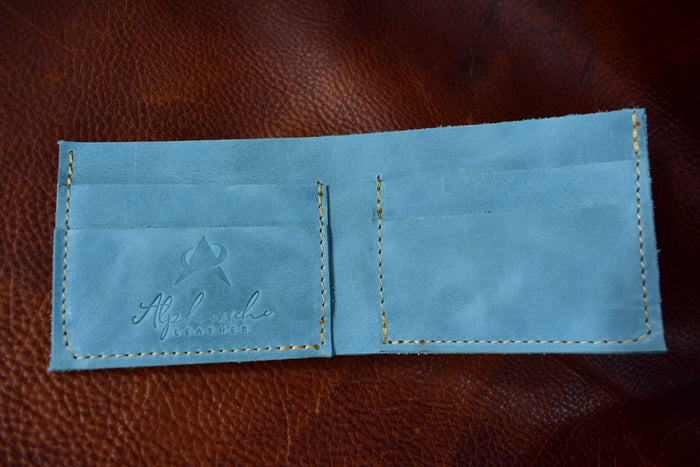 Simple Bifold Wallet - Sky Blue