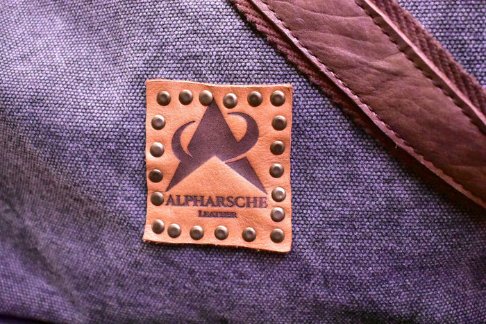 The Daring Canvas Messenger Bag