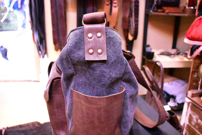 The Daring Canvas Messenger Bag