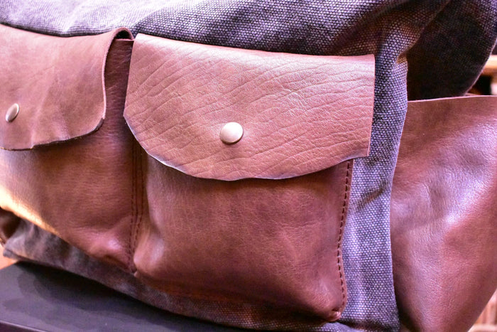 The Daring Canvas Messenger Bag