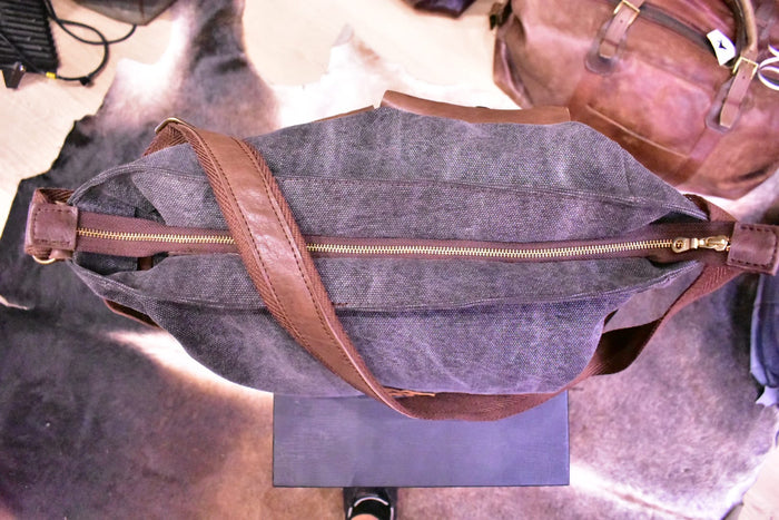 The Daring Canvas Messenger Bag