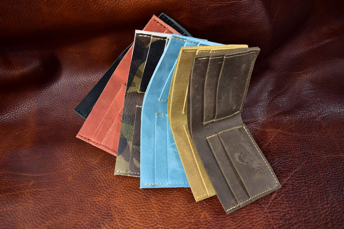 Simple Bifold Wallet - Sky Blue