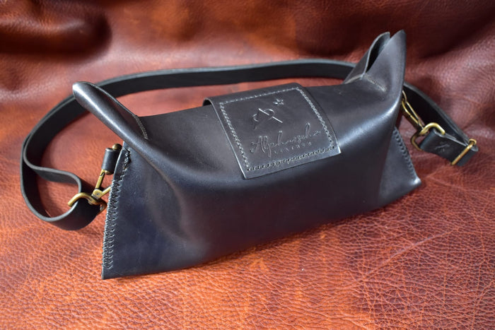 Small Black Leather Crossbody