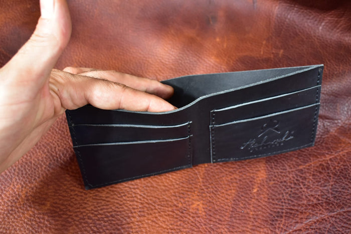 Simple Bifold Wallet - Black