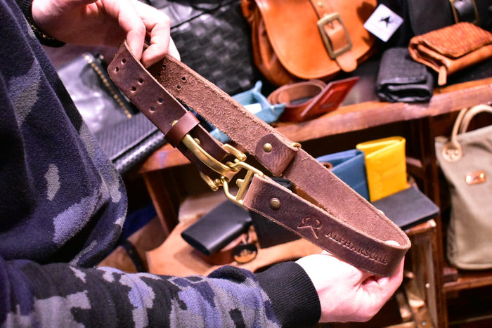 Alpharsche Leather Belt Made-To-Measure