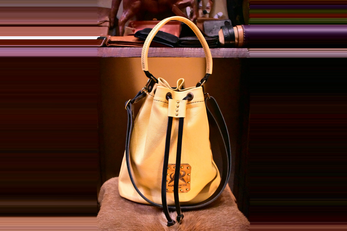 The Adventurous Yellow Bucket Bag