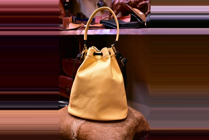 The Adventurous Yellow Bucket Bag