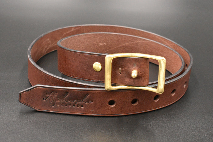 Minimalist Leather Belt Made-To-Measure