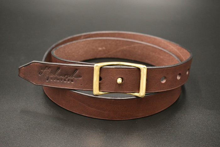 Minimalist Leather Belt Made-To-Measure