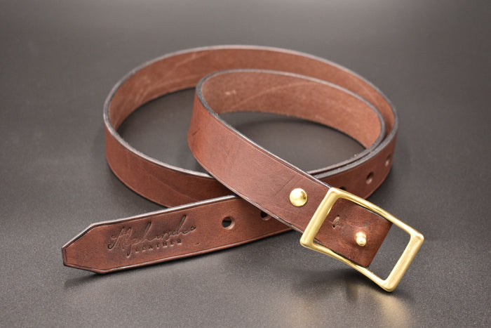 Minimalist Leather Belt Made-To-Measure