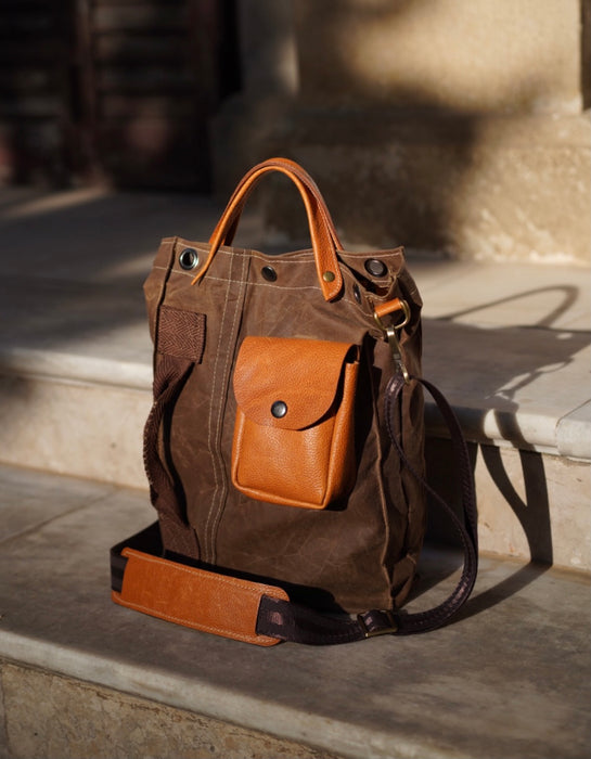Waxed Canvas Bag