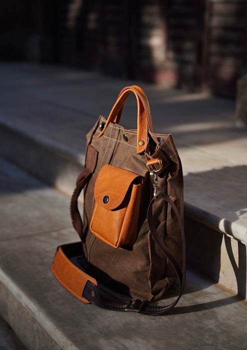 Waxed Canvas Bag
