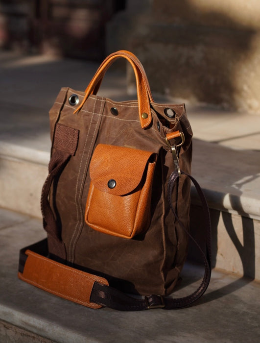 Waxed Canvas Bag