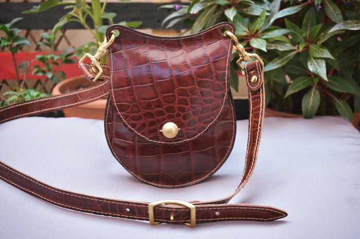 The Stunning Crocodile Pattern Bag
