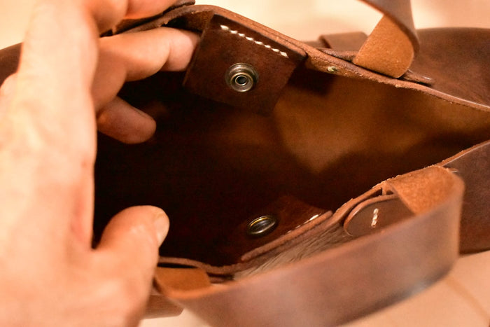 Midsize Dark Brown Convertible Satchel