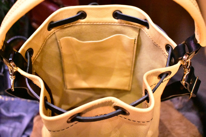 The Adventurous Yellow Bucket Bag