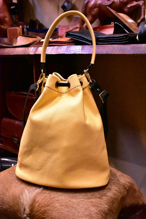 The Adventurous Yellow Bucket Bag