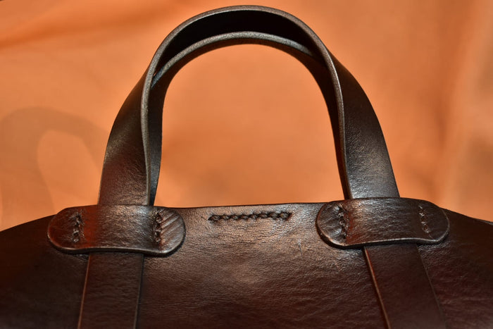 Midsize Black Convertible Satchel