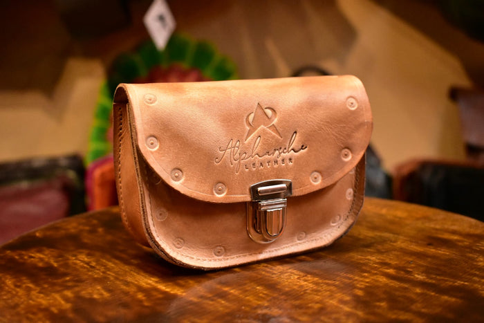 The Detailed Tooled Small Pouch