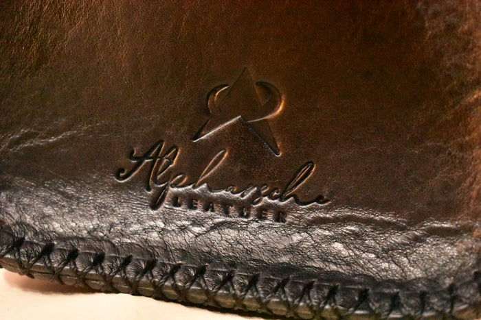 Rustic Black Top-Handle Tool Bag