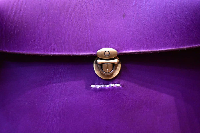 Midsize Purple Crossbody Bag